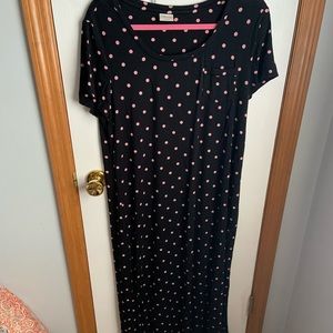 Soma Cool Nights Long Nightgown Size L